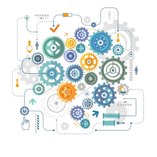 Tech Business illustration